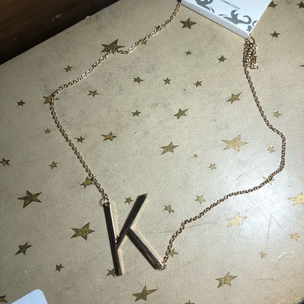 K necklace